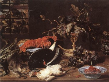 Frans Snyders Werke - Stillleben mit Krabbe und Frucht Frans Snyders